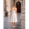 image:imageScarlet Darkness Women Corset Midi Dress Homecoming Cocktail Party SundressIvory White