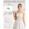 image:imageScarlet Darkness Women Corset Midi Dress Homecoming Cocktail Party SundressIvory White