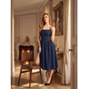 image:imageScarlet Darkness Women Corset Midi Dress Homecoming Cocktail Party SundressNavy