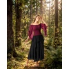 image:imageScarlet Darkness Women Pirate Renaissance Off Shoulder TopBrown Red