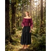 image:imageScarlet Darkness Women Pirate Renaissance Off Shoulder TopBrown Red