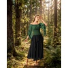 image:imageScarlet Darkness Women Pirate Renaissance Off Shoulder TopEden Green