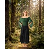 image:imageScarlet Darkness Women Pirate Renaissance Off Shoulder TopEden Green