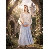 image:imageScarlet Darkness Women Pirate Renaissance Off Shoulder TopIvory White