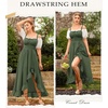 image:imageScarlet Darkness Women Renaissance Corset Dress Flowy Gothic SundressArmy Green