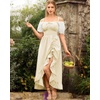 image:imageScarlet Darkness Women Renaissance Corset Dress Flowy Gothic SundressBeige