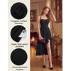 image:imageScarlet Darkness Women Renaissance Corset Dress Flowy Gothic SundressBlack