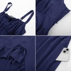 image:imageScarlet Darkness Women Renaissance Corset Dress Flowy Gothic SundressDark Blue
