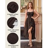 image:imageScarlet Darkness Women Renaissance Corset Dress Flowy Gothic SundressDark Brown