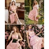 image:imageScarlet Darkness Women Renaissance Corset Dress Flowy Gothic SundressLight Pink