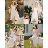 image:imageScarlet Darkness Women Renaissance Corset Dress Flowy Gothic SundressWhite