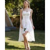 image:imageScarlet Darkness Women Renaissance Corset Dress Flowy Gothic SundressWhite