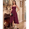 image:imageScarlet Darkness Women Renaissance Corset Dress Flowy Gothic SundressWine Red