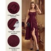 image:imageScarlet Darkness Women Renaissance Corset Dress Flowy Gothic SundressWine Red