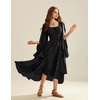 image:imageScarlet Darkness Women Renaissance Costume Split Sleeve Double Layer DressBlack