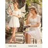 image:imageScarlet Darkness Women Renaissance Dress Mini Short Sleeve Fairy CostumeIvory White