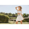 image:imageScarlet Darkness Women Renaissance Pirate Flowy Mini Skirts with ShortsWhite