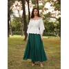 image:imageScarlet Darkness Women Renaissance Shirt Off Shoulder Bell Sleeve TopsWhite