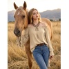 image:imageScarlet Darkness Women Renaissance Shirt Off Shoulder Pirate TopsLight Camel