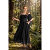 image:imageScarlet Darkness Womens Corset Waist Renaissance Fairycore Costume DressBlack