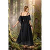 image:imageScarlet Darkness Womens Corset Waist Renaissance Fairycore Costume DressBlack