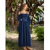 image:imageScarlet Darkness Womens Corset Waist Renaissance Fairycore Costume DressDark Blue