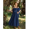 image:imageScarlet Darkness Womens Corset Waist Renaissance Fairycore Costume DressDark Blue