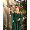 image:imageScarlet Darkness Womens Corset Waist Renaissance Fairycore Costume DressEden Green