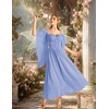 image:imageScarlet Darkness Womens Corset Waist Renaissance Fairycore Costume DressPale Blue