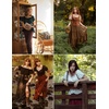 image:imageScarlet Darkness Womens Renaissance Shirt Short Sleeve Peplum Top Off Shoulder Peasant Pirate BlouseWhite