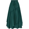 image:imageSCARLRT Darkness Long Skirts for Women Renaissance Flowy Pirate Maxi SkirtDeep Green