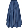 image:imageSCARLRT Darkness Long Skirts for Women Renaissance Flowy Pirate Maxi SkirtDenim Blue