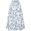 Blue-white Floral