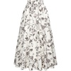 image:imageScarlet Darkness Floral Maxi Skirts for Women Summer Victorian Long SkirtTwilight Blossom