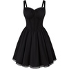 image:imageScarlet Darkness Lace Corset Mini Dress with Pocket Women Teens Grad OutfitBlack
