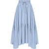image:imageScarlet Darkness Maxi Skirts for Women Flowy Boho Renaissance SkirtLight Blue