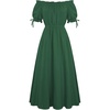 image:imageScarlet Darkness Renaissance Dress Women Fairy Peasant Medieval CostumeDark Green