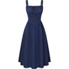 image:imageScarlet Darkness Women Corset Midi Dress Homecoming Cocktail Party SundressNavy