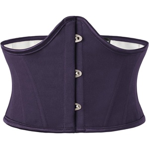 image:imageScarlet Darkness Corset Belt for Women Underbust Renaissance Corset VintageDark Purple