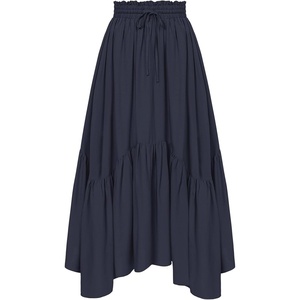 image:imageScarlet Darkness Maxi Skirts for Women Flowy Boho Renaissance SkirtNavy