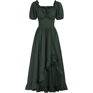 image:imageScarlet Darkness Renaissance Dress Women Corset Medieval Pirate CostumeDark Green
