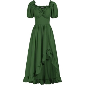 image:imageScarlet Darkness Renaissance Dress Women Corset Medieval Pirate CostumeGreen