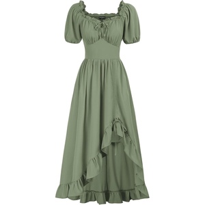 image:imageScarlet Darkness Renaissance Dress Women Corset Medieval Pirate CostumeLight Green