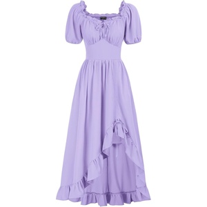 image:imageScarlet Darkness Renaissance Dress Women Corset Medieval Pirate CostumeLight Purple
