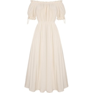 image:imageScarlet Darkness Renaissance Dress Women Fairy Peasant Medieval CostumeApricot
