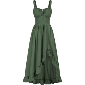 image:imageScarlet Darkness Women Renaissance Corset Dress Flowy Gothic SundressArmy Green