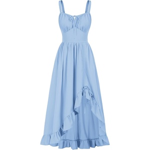 image:imageScarlet Darkness Women Renaissance Corset Dress Flowy Gothic SundressBlue
