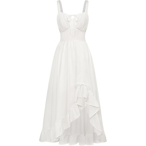 image:imageScarlet Darkness Women Renaissance Corset Dress Flowy Gothic SundressWhite