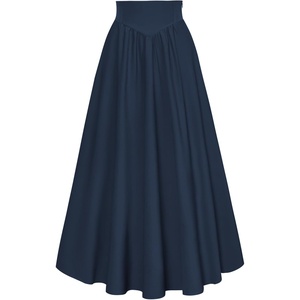 image:imageScarlet Darkness Women Renaissance Maxi Skirt Victorian Flowy Long SkirtsNavy Blue