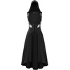 image:imageSCARLET DARKNESS Hood Renaissance Dress Medieval Underbust Pirate CostumeBlack